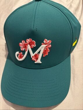 Masters 2026 Baseball Cap with Floral 'M'